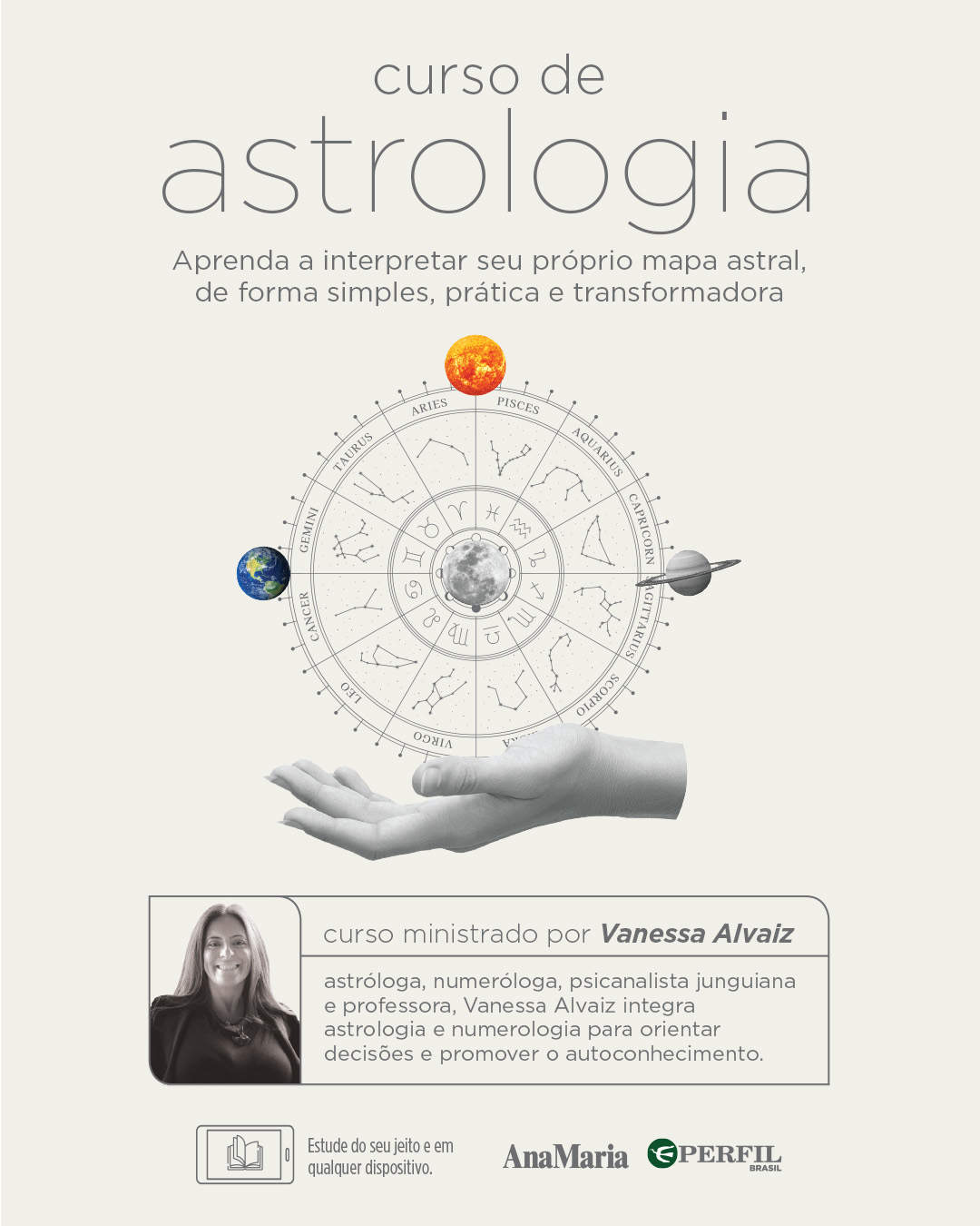 Curso de Astrologia | Aprenda a interpretar seu próprio mapa astral