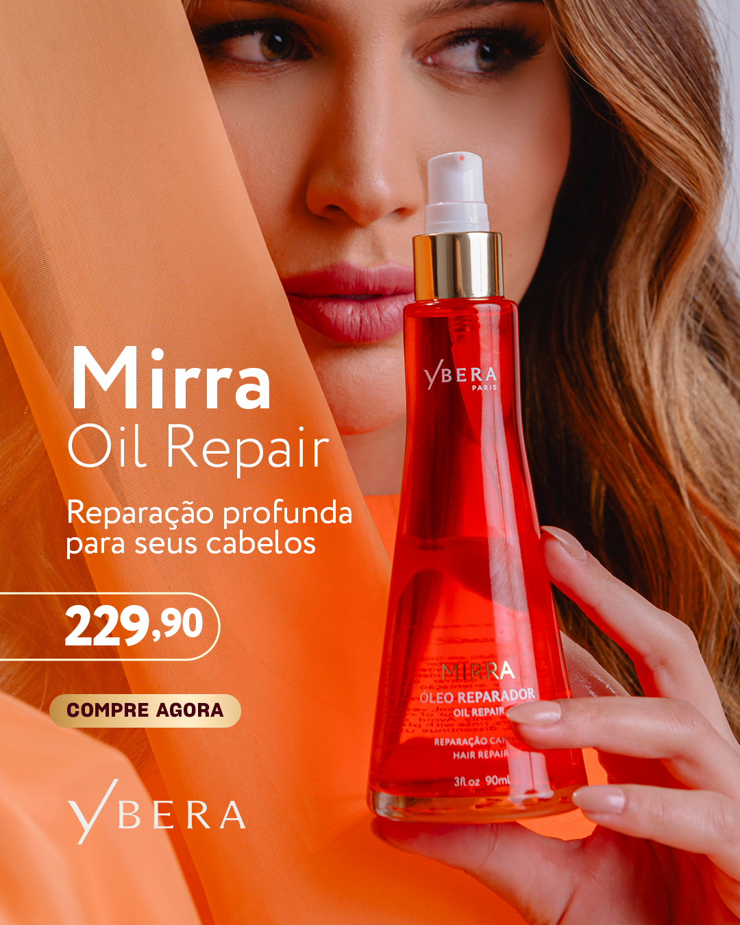 Óleo de Mirra Reparador 90ml | GARANTA O SEU!